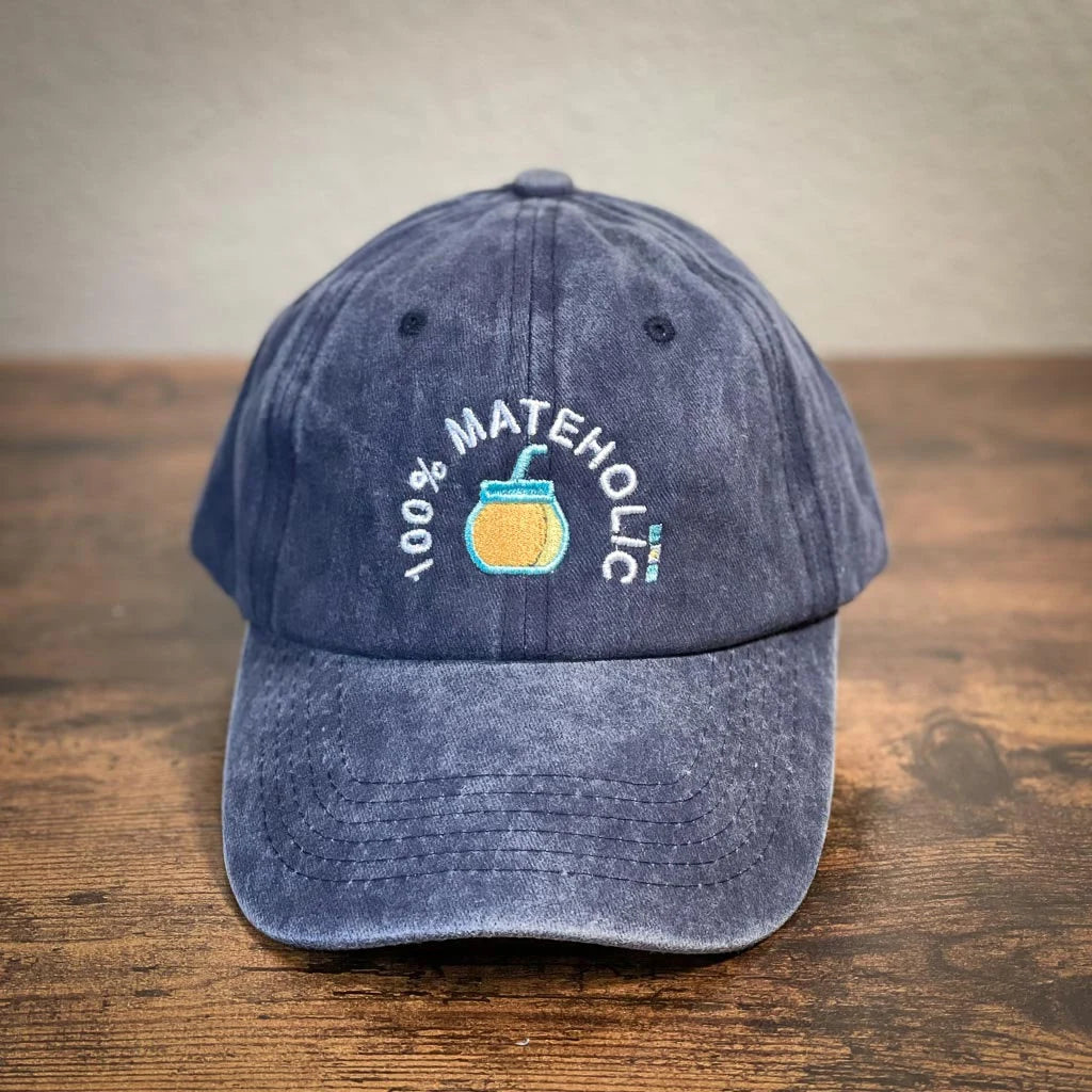 Washed embroidery Argentina dad cap Mateholic