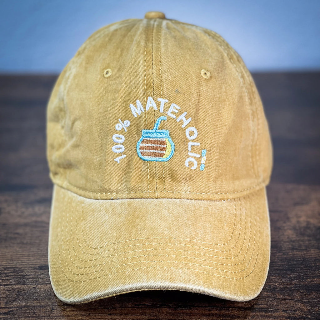 Washed embroidery Argentina dad cap Mateholic
