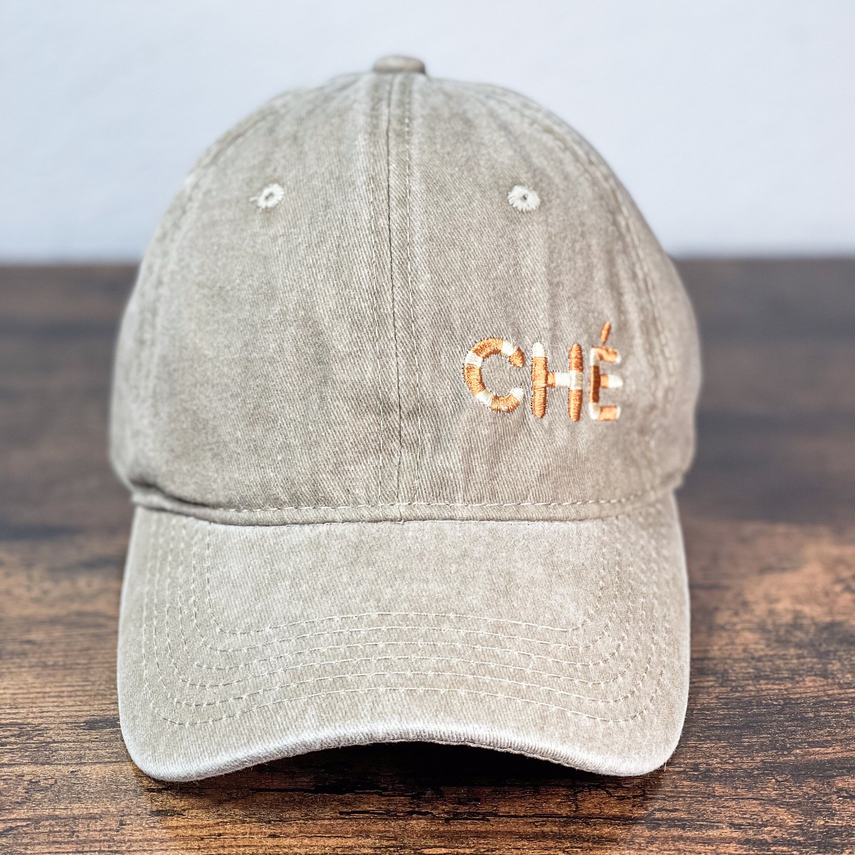 Washed embroidery Argentina dad cap CHÉ