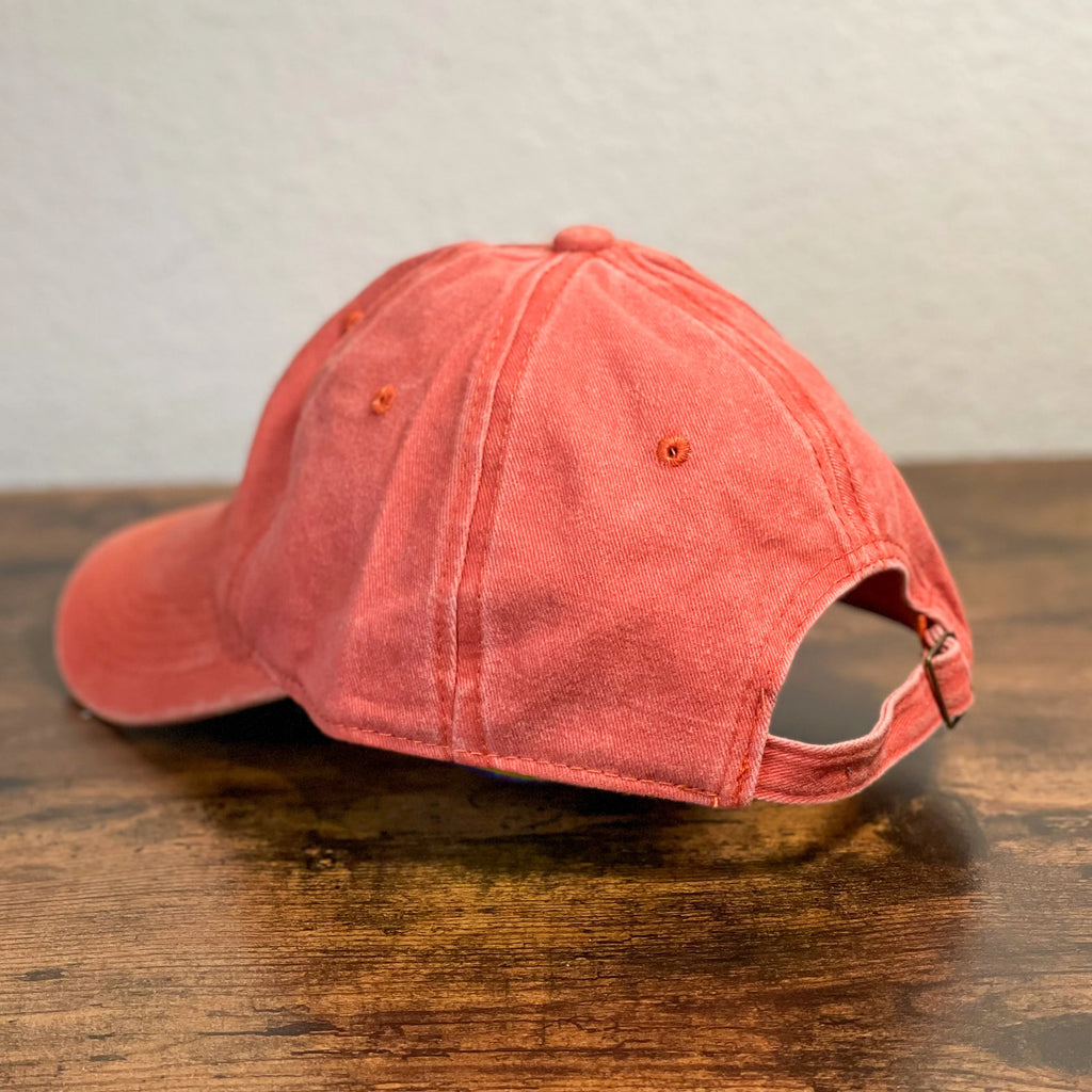 Washed embroidery Argentina dad cap Anda pa'lla bobo