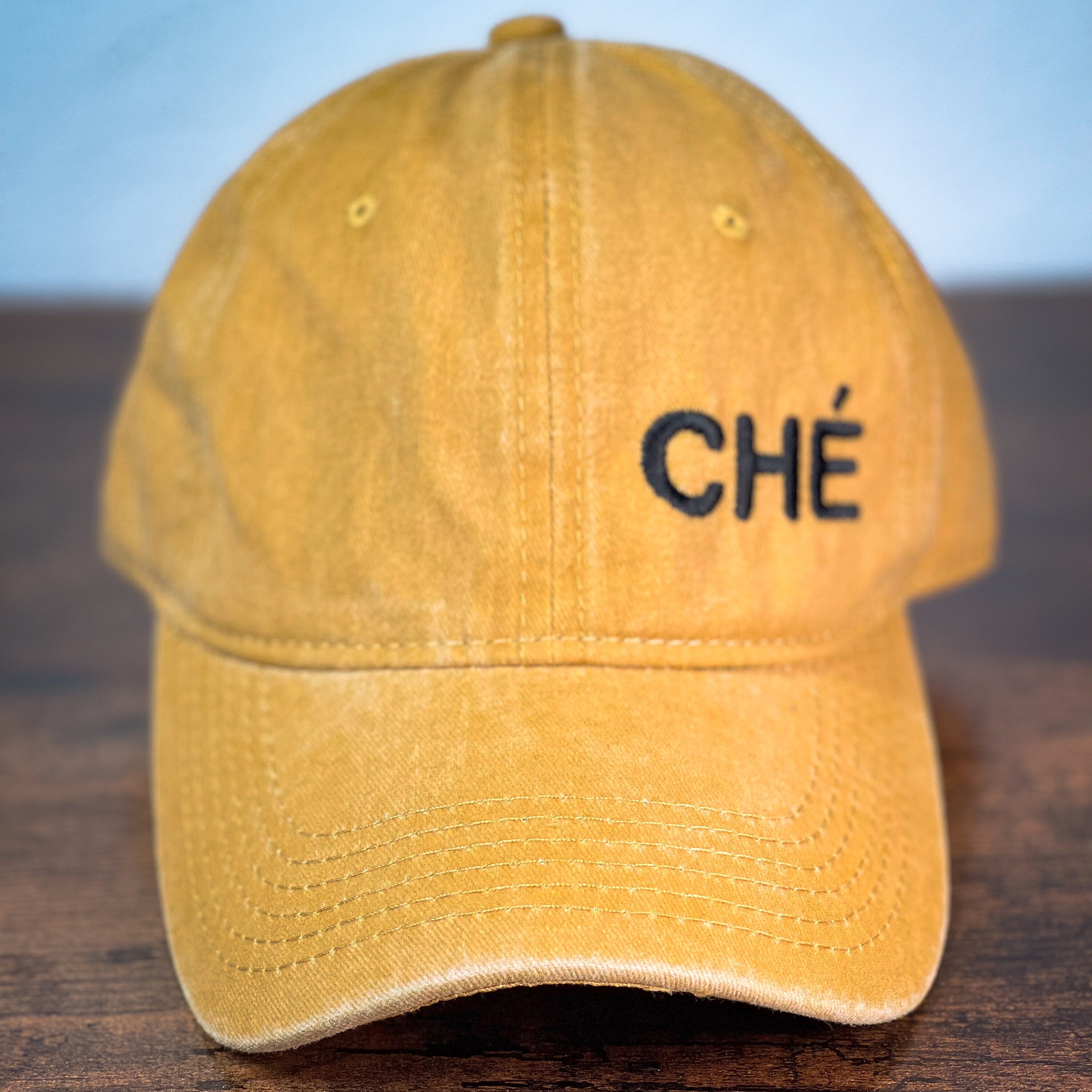 Washed embroidery Argentina dad cap CHÉ