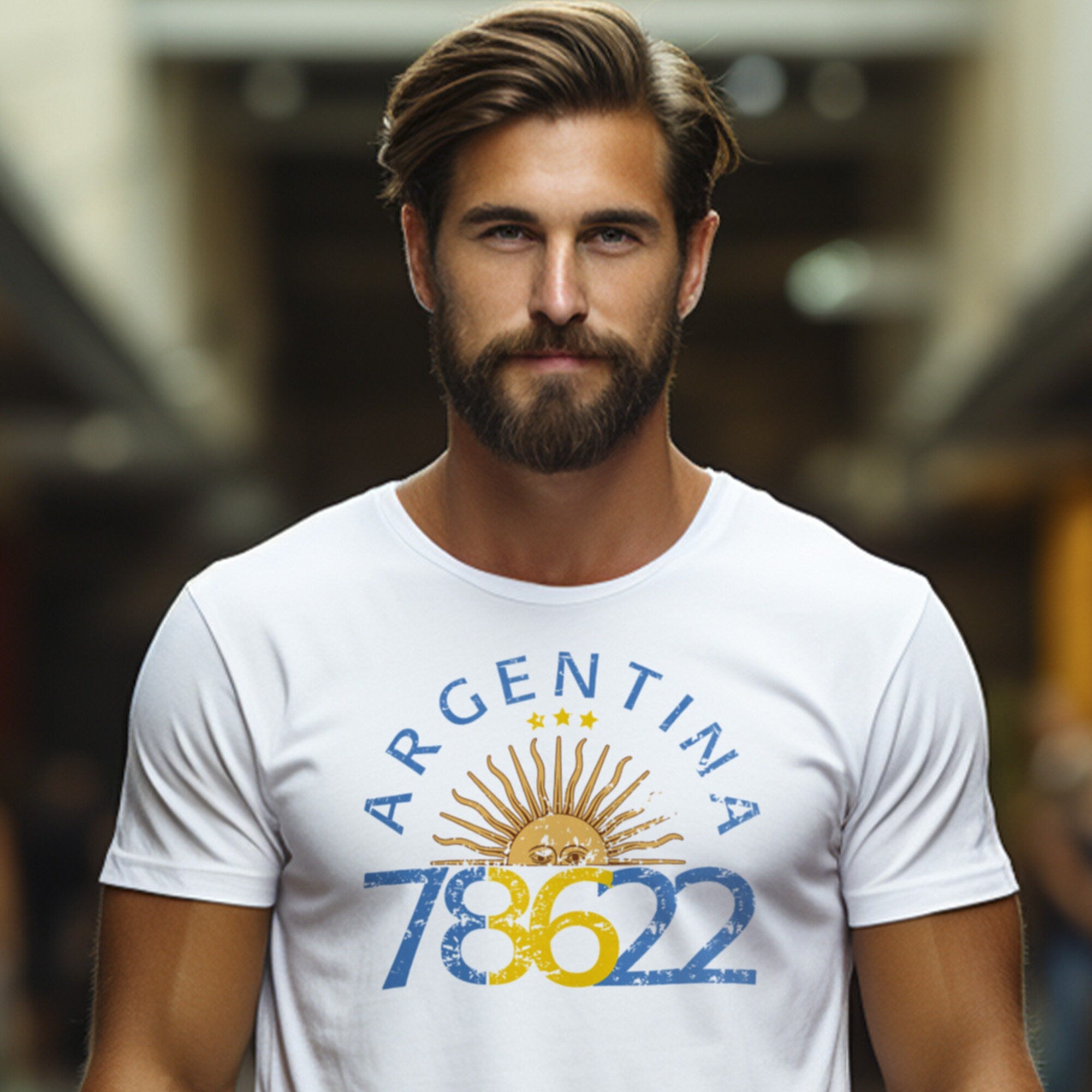 Argentina World Cup T-Shirt: Bella-Canvas Soft Tee