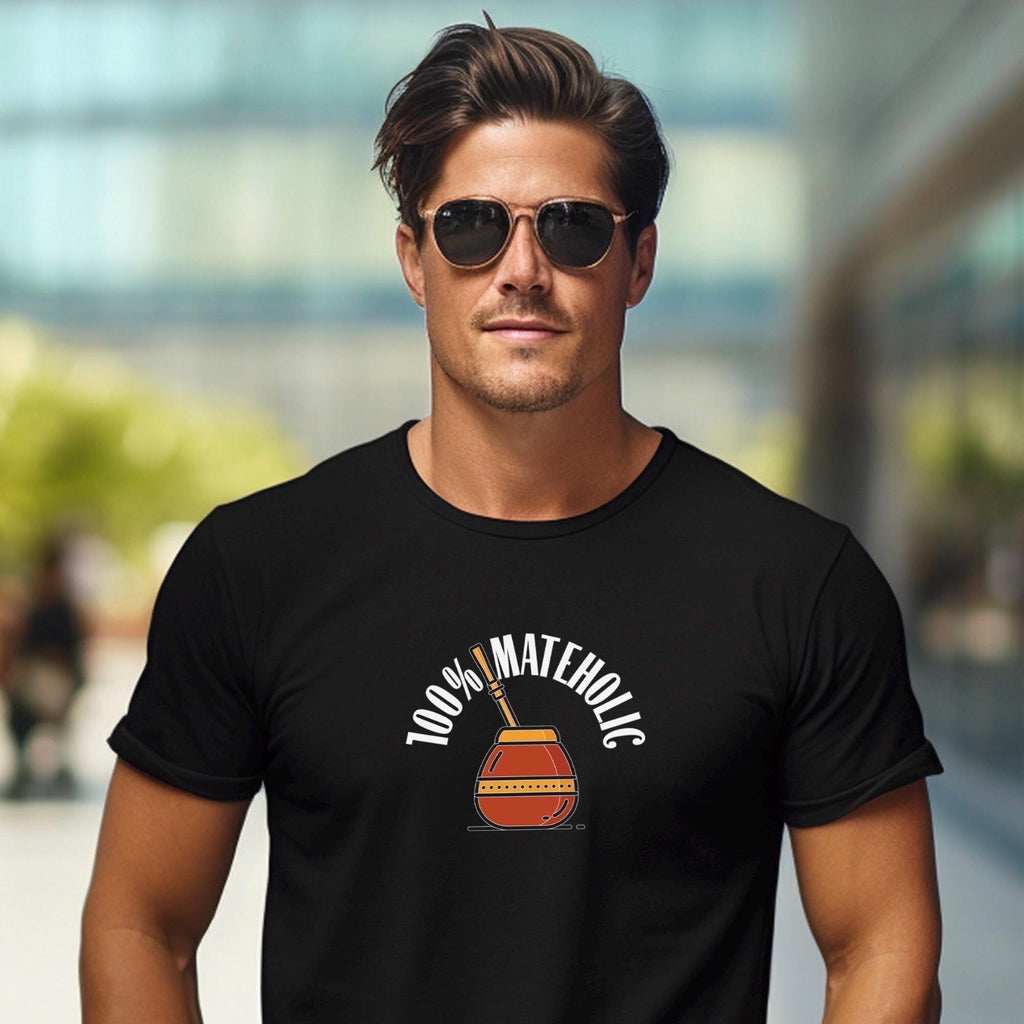 Mateholic T-Shirt: Argentine Pride, Soft Bella-Canvas Tee