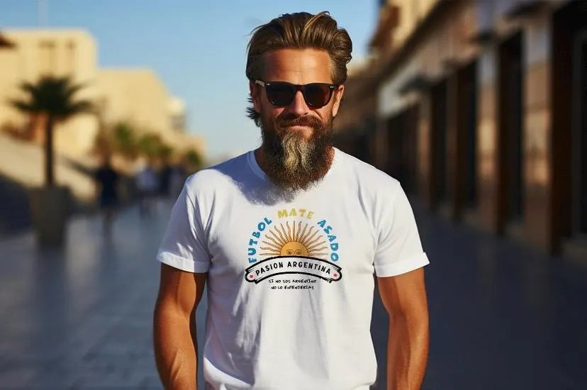 Futbol Mate Asado. Si no sos Argentino, no lo entenderias. High quality and super soft t-shirt